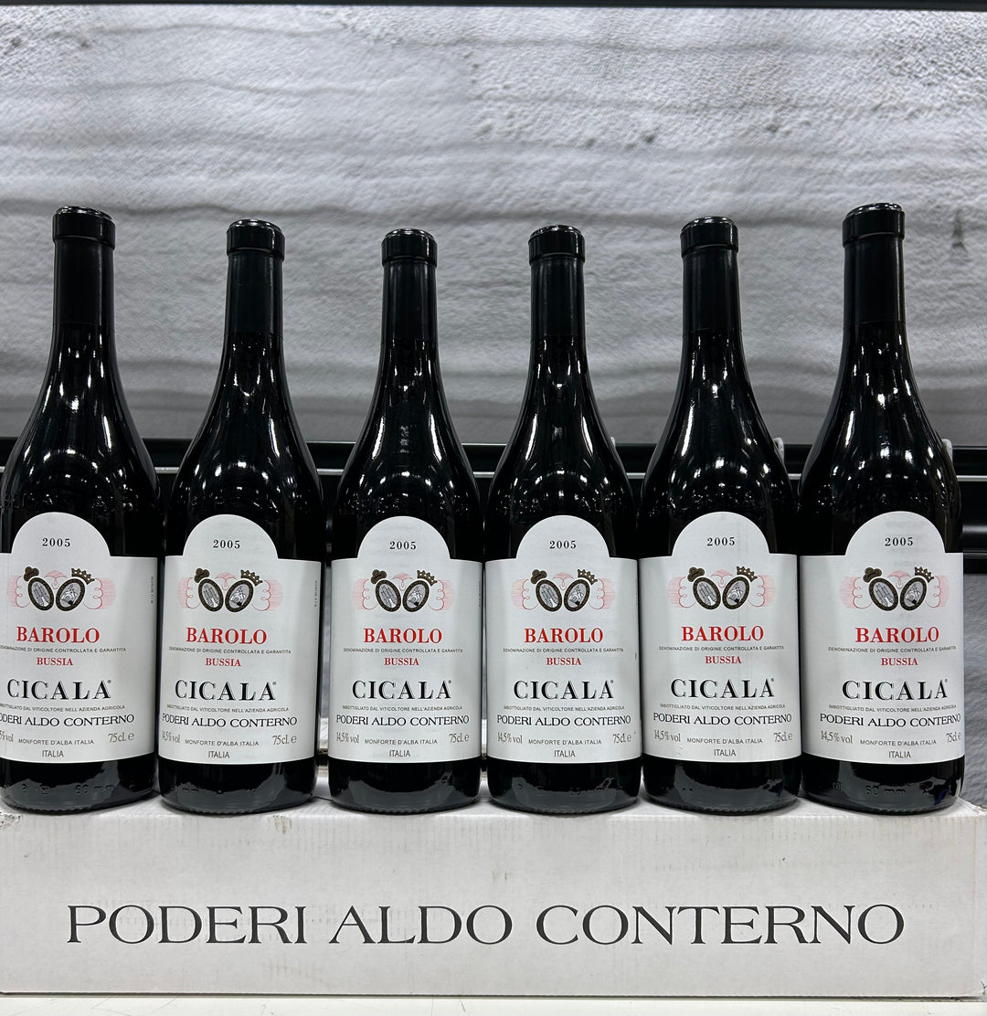 2005 Poderi Aldo Conterno, Barolo, Cicala, Case of 6 btls