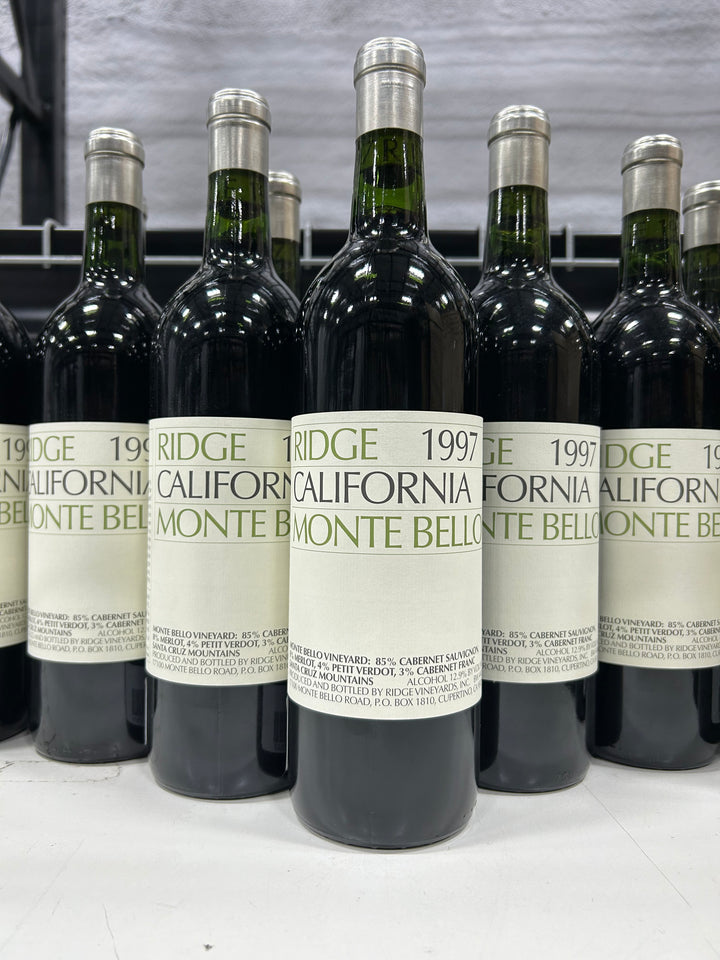 1997 Ridge, California Monte Bello, Santa Cruz Mountains, Bottle (750ml)