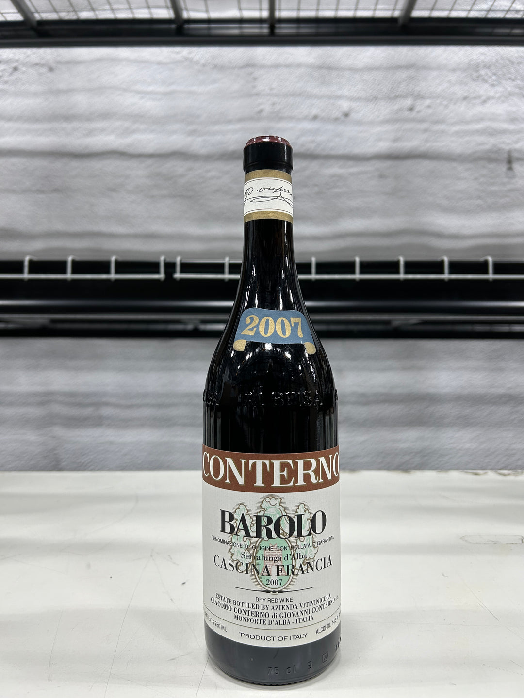 2007 Giacomo Conterno, Barolo, Cascina Francia, Bottle (750ml)